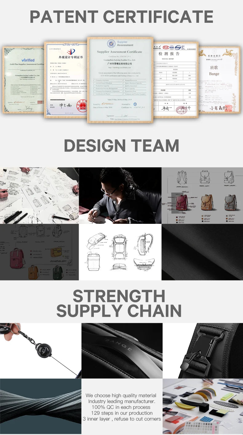 Multifunctional Waterproof Laptop Backpack | Big Capacity Business Bag