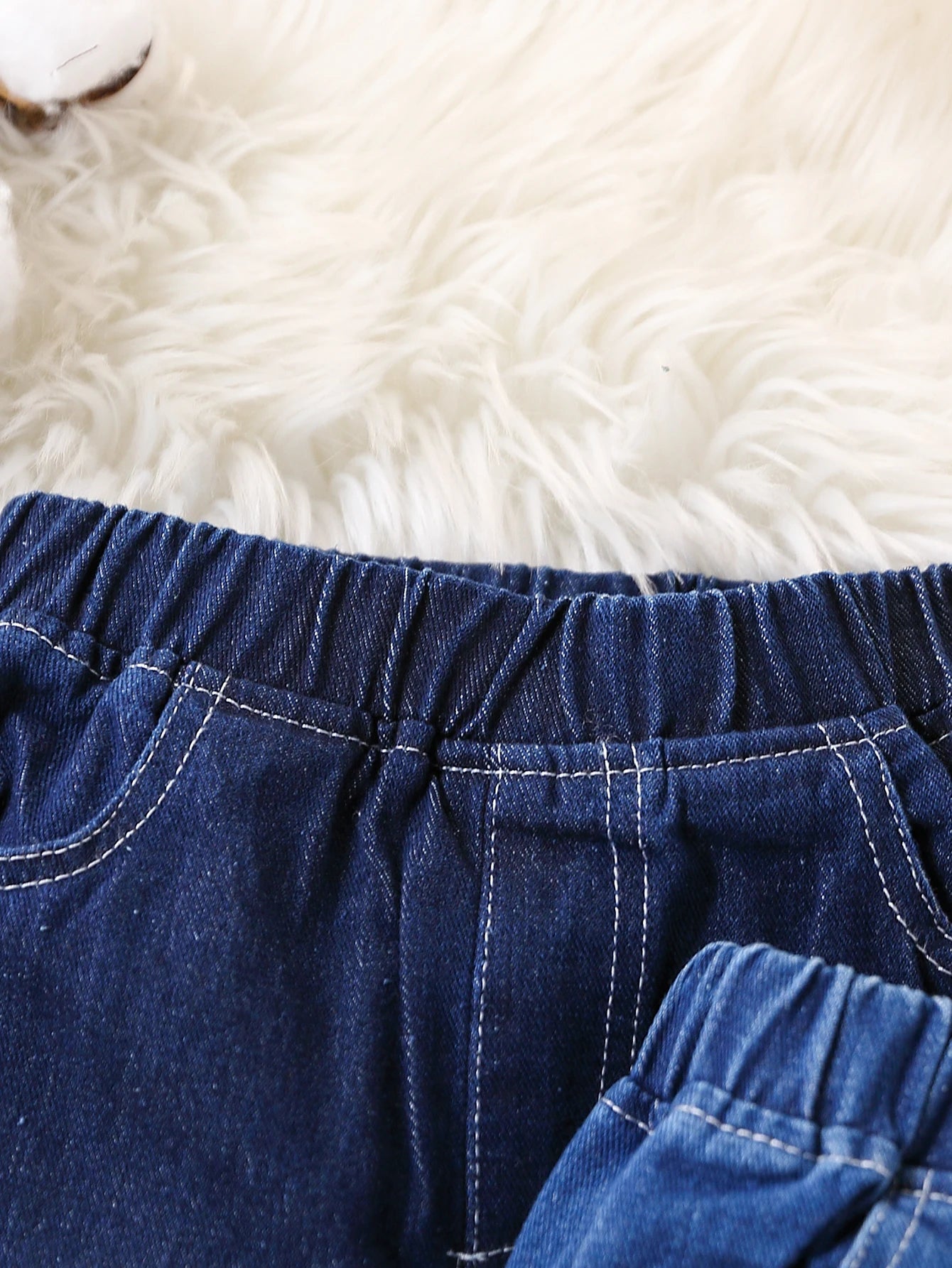 Baby Boy Denim Pants | Casual Elastic Waist Jeans 0-4 Years