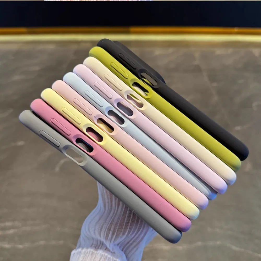 Liquid Silicone Phone Case For Huawei Pura 80 Pro Pura 70 P60 P50 P40 P30 Pro Mate 70 60 50 Luxury Soft Skin Smooth Cover Funda