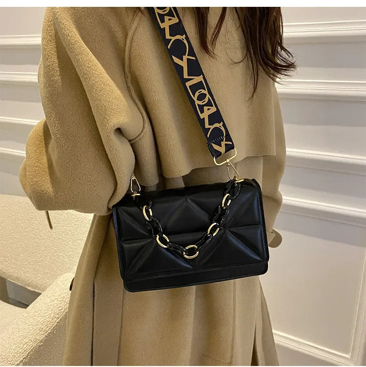 Bolso de hombro retro casual de moda para mujer | Amplio y elegante