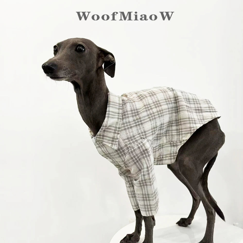 Camisa a Cuadros para Perros | Ropa para Mascotas Elegante y Cómoda