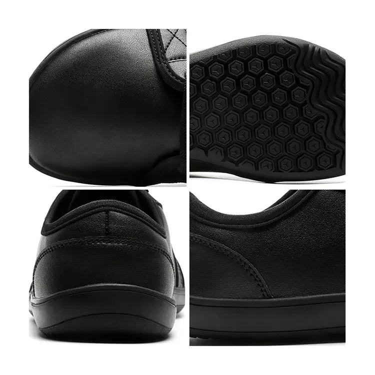 Lightweight Black Barefoot Walking Shoes for Men and Women