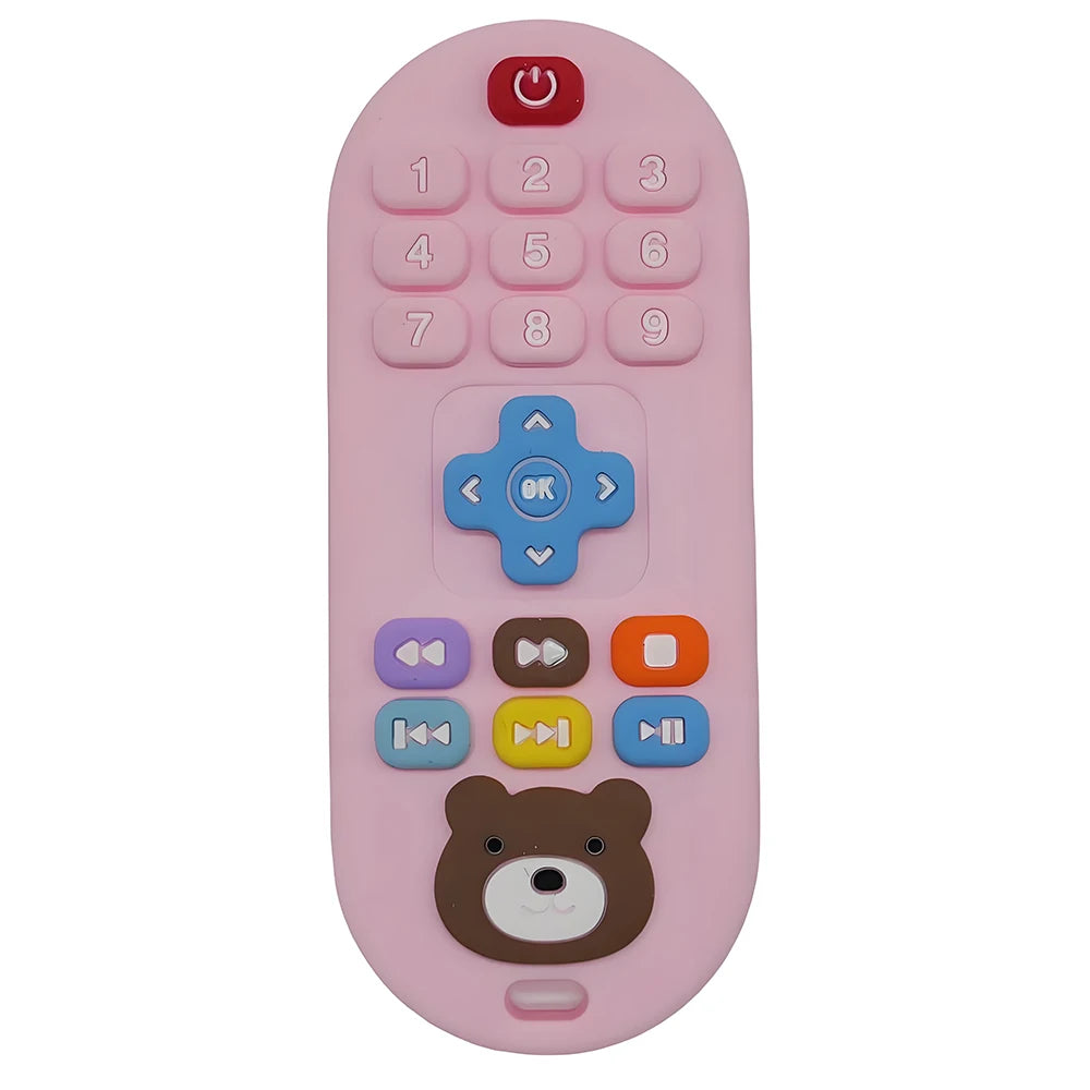 Children's Silicone Teething Remote Control Toy | Safe and Fun