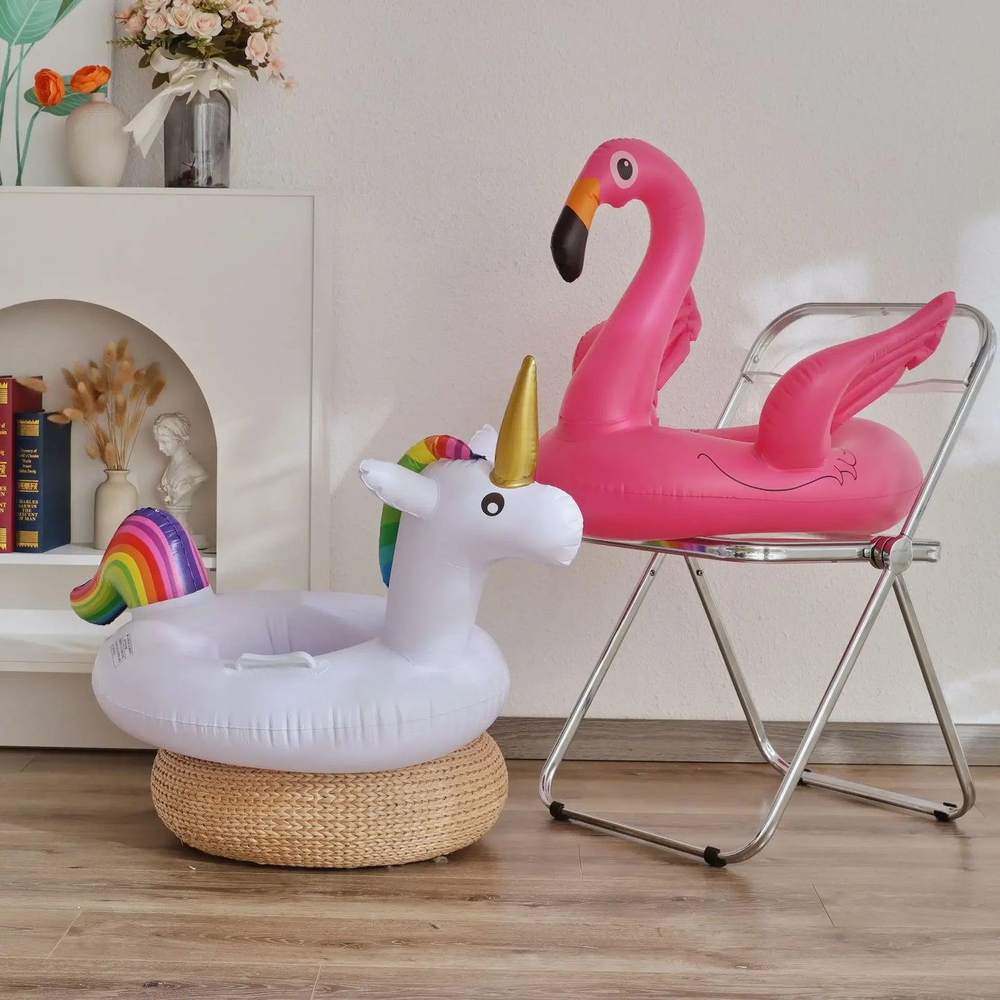 Colorful Animal Inflatable Pool Toys for Kids | Fun Summer Floating Rings