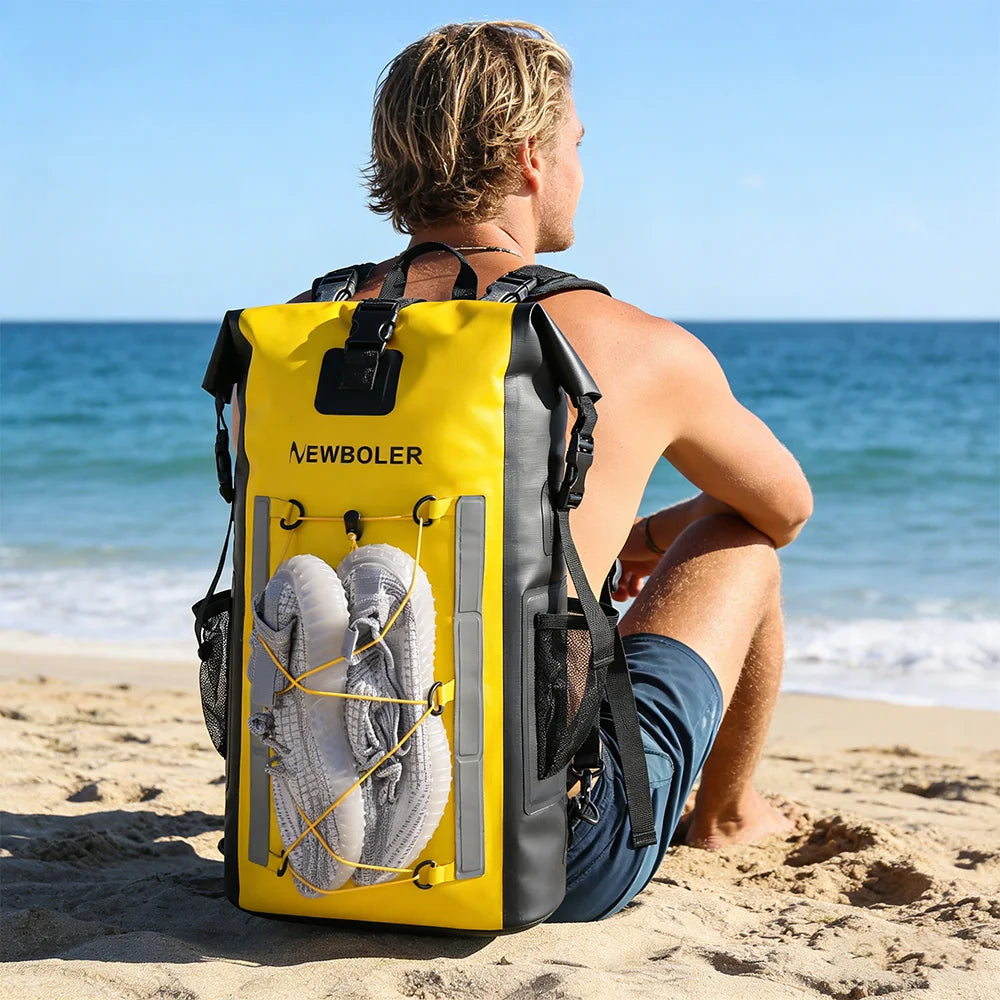 Waterproof Kayak Dry Bag | Large Swimming Backpack for Adventure