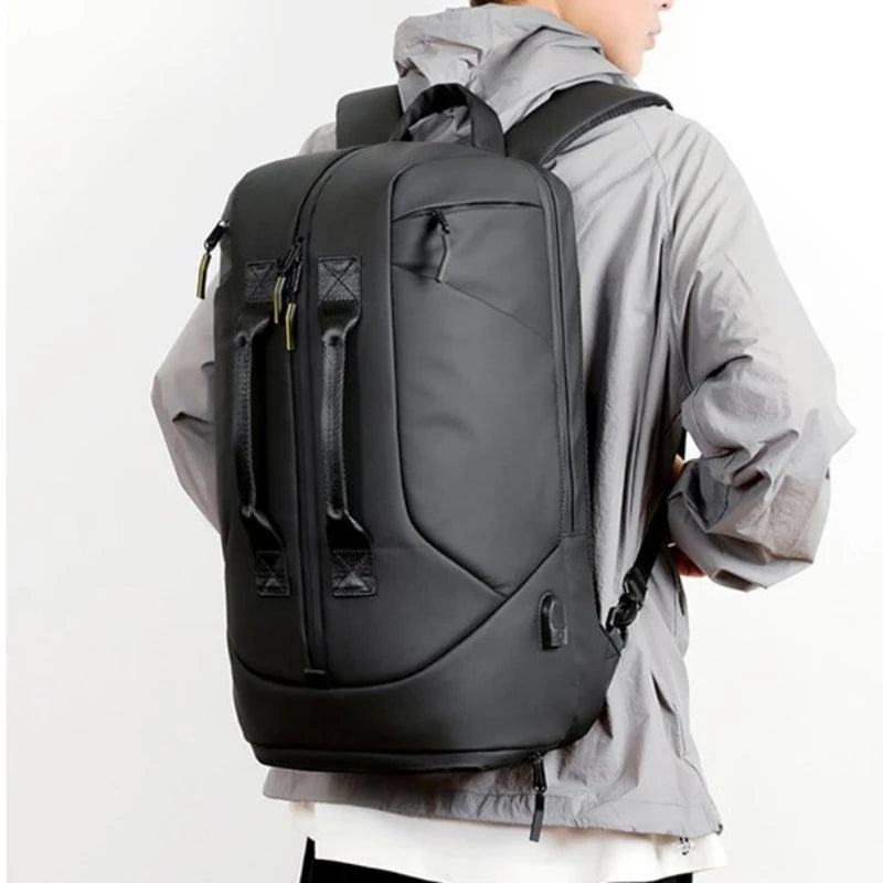 Men's Large Capacity Business Commuting Laptop Backpack