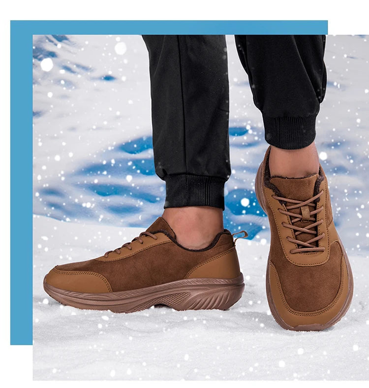 Winter Barefoot Men's Sneakers | Comfortable Non-Slip Casual Shoes