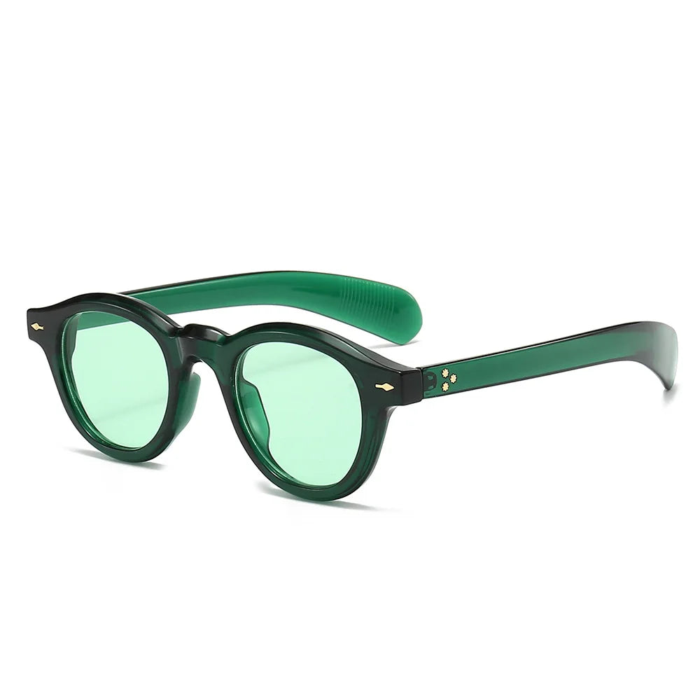 Fashion Oval Leopard Print Sunglasses | Retro Versatile Eyewear
