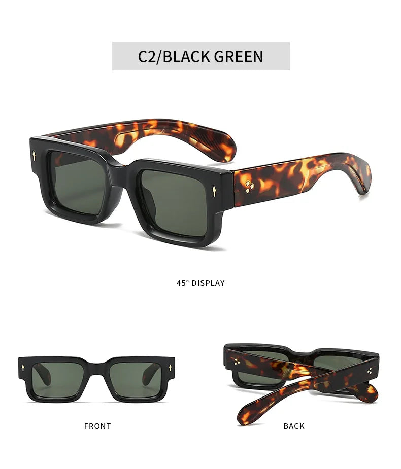 Stylish Small Square Sunglasses for Men & Women | UV400 Protection