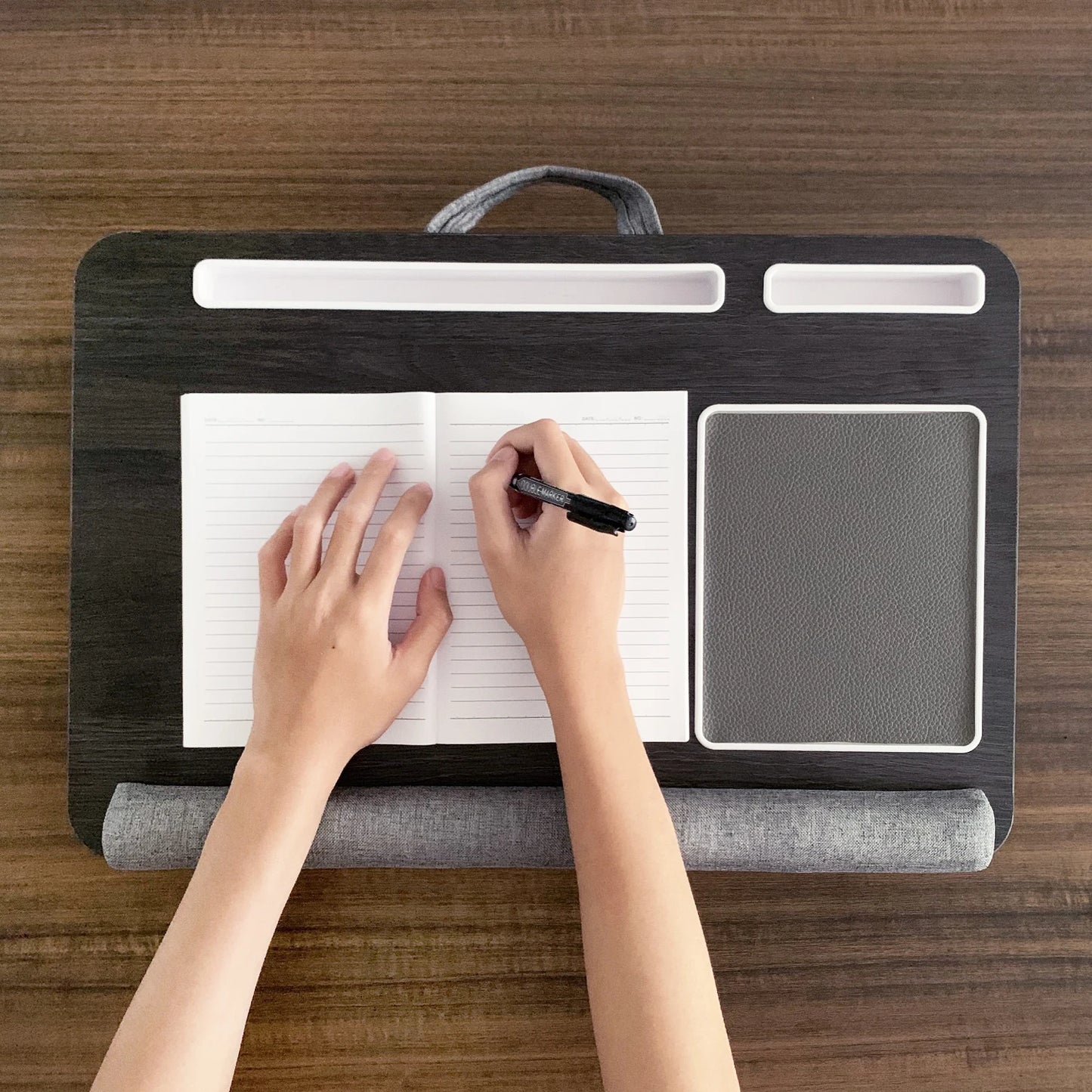 Portable Multi-Purpose Laptop Desk with Anti-Slip Mouse Pad