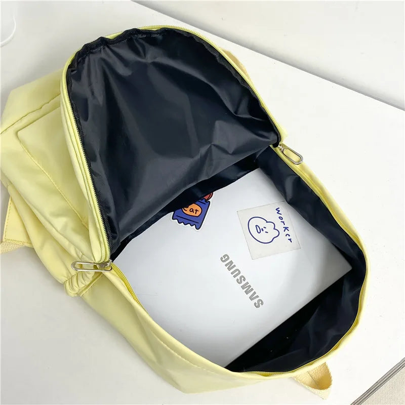 Stylish Large Capacity Backpack for Teen Girls | Minimalist School Bag