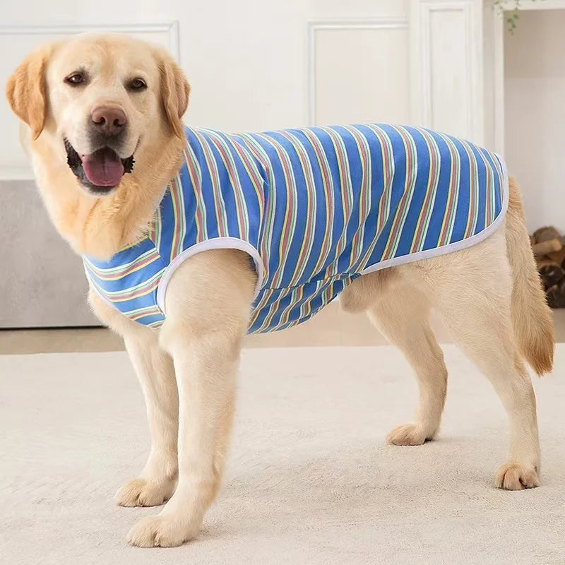 Summer Sleeveless Vest for Medium and Large Dogs | Comfortable Pet Pajamas