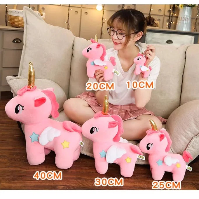 Soft Unicorn Plush Toy | Cozy Stuffed Animal for Kids
