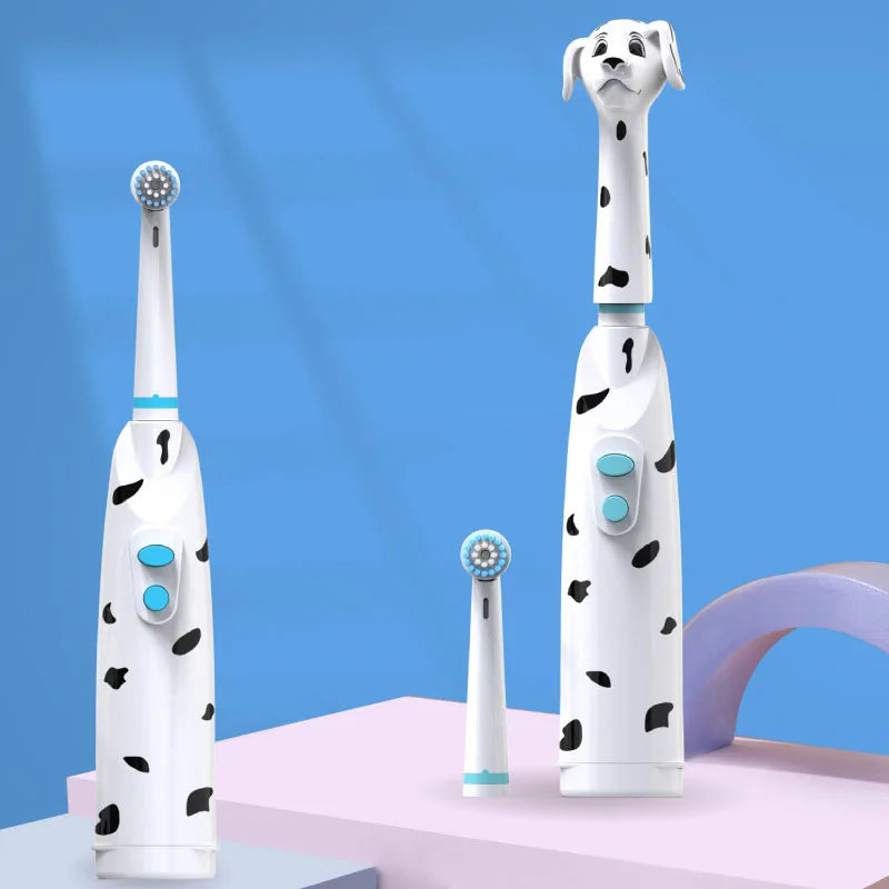 Children's Electric Toothbrush with Fun Cartoon Design