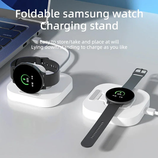 Soporte de cargador inalámbrico magnético para Galaxy Watch | Base de carga rápida