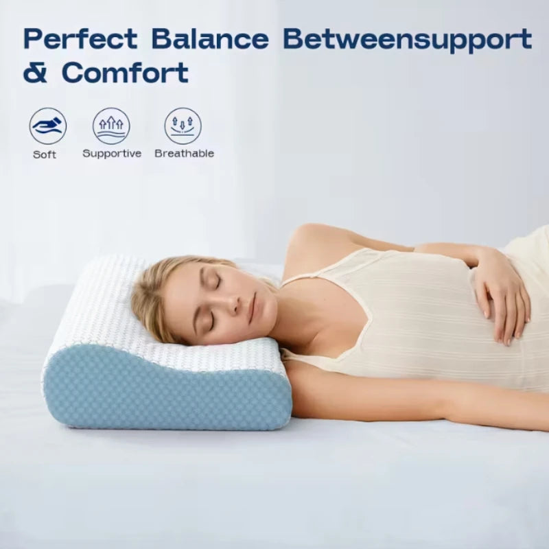 Adjustable Cooling Pillow for Neck & Shoulder | Comfort for Sleepers