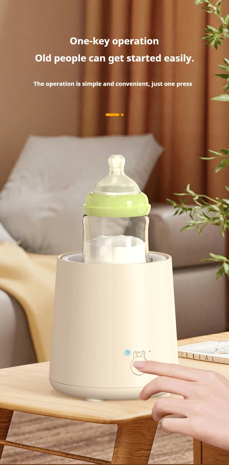 USB Smart Electric Milk Powder Mixer | Effortless Formula Maker