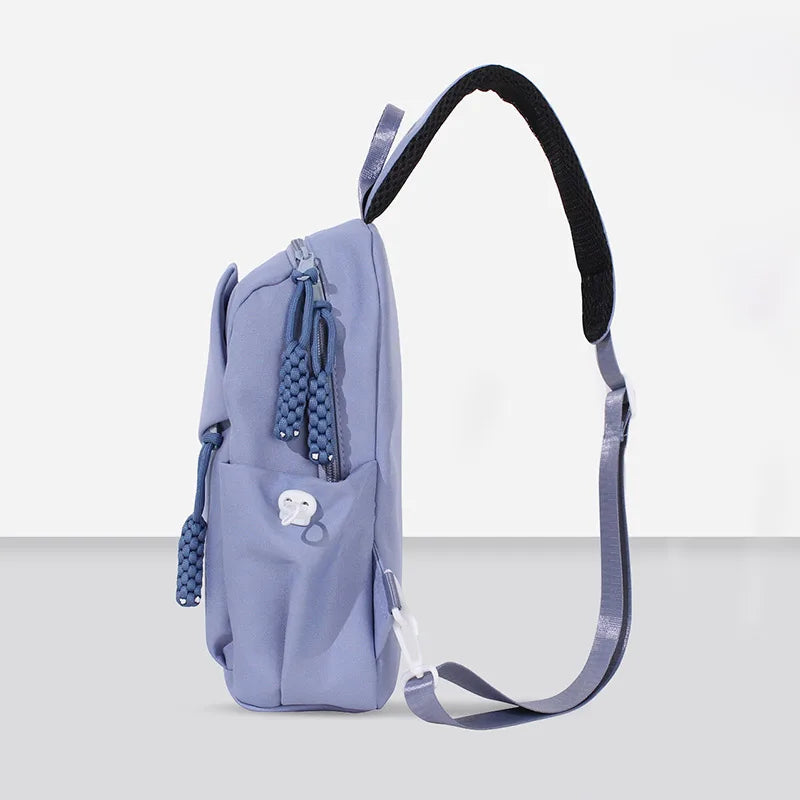 Trendy Waterproof Chest Bag for Women | Stylish Crossbody Backpack