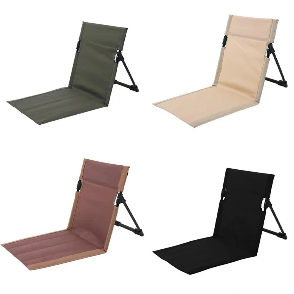 Silla de camping plegable para exteriores | Silla de picnic cómoda y ligera