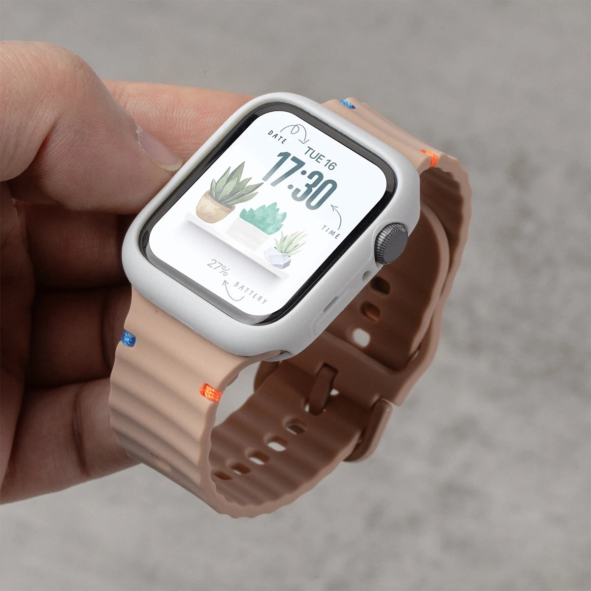 Soft Sport Band + Protective Case for Smart Watches | Versatile & Durable