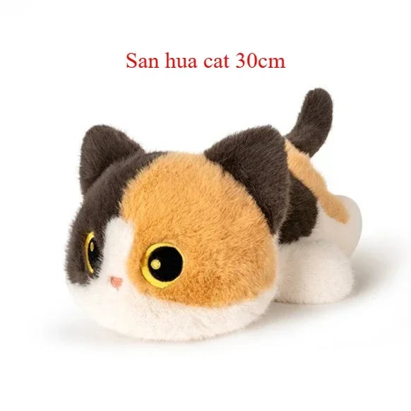 Cute Plush Black Cat Keychain | Adorable Stuffed Doll Gift