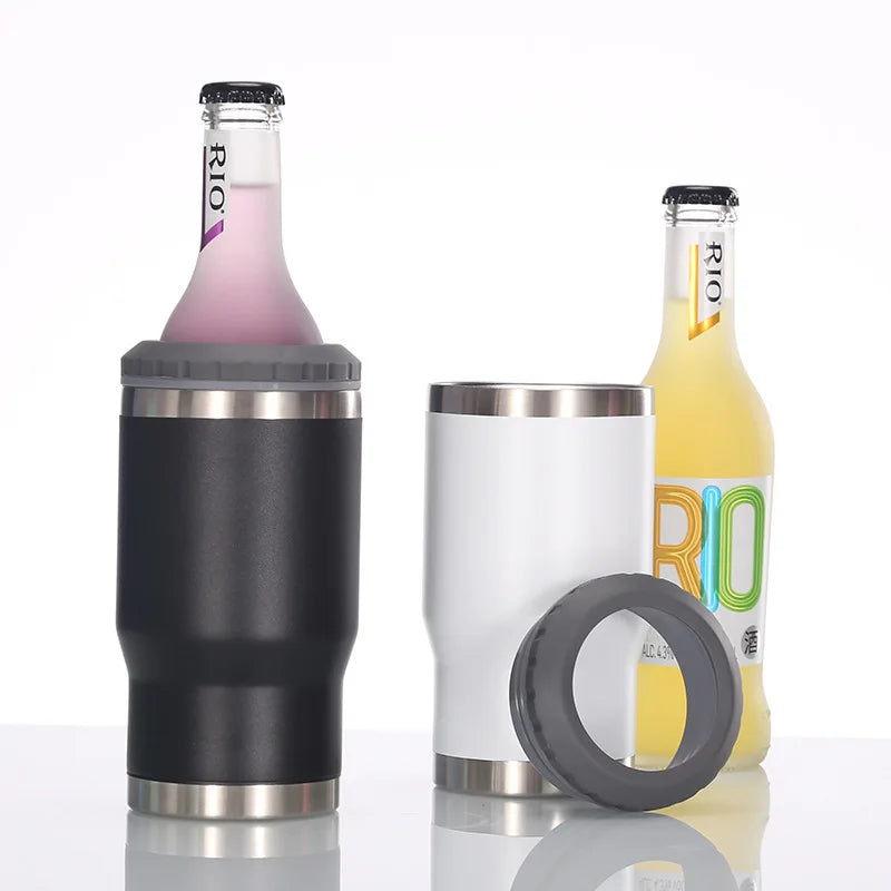 4 in 1 Travel Mug & Can Cooler | Insulated Summer Beverage Holder