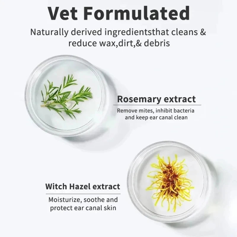 Disposable Pet Ear Cleaning Wipes | Convenient Ear Care for Pets