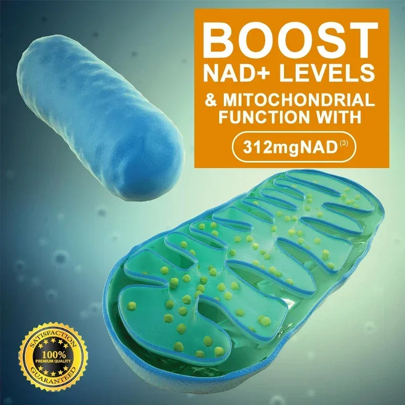 Natural NAD Capsules | Boost Energy, Health & Immunity