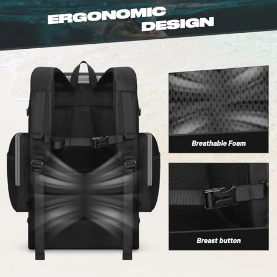 Waterproof Swim Backpack 35L | Ideal for Gym & Sports