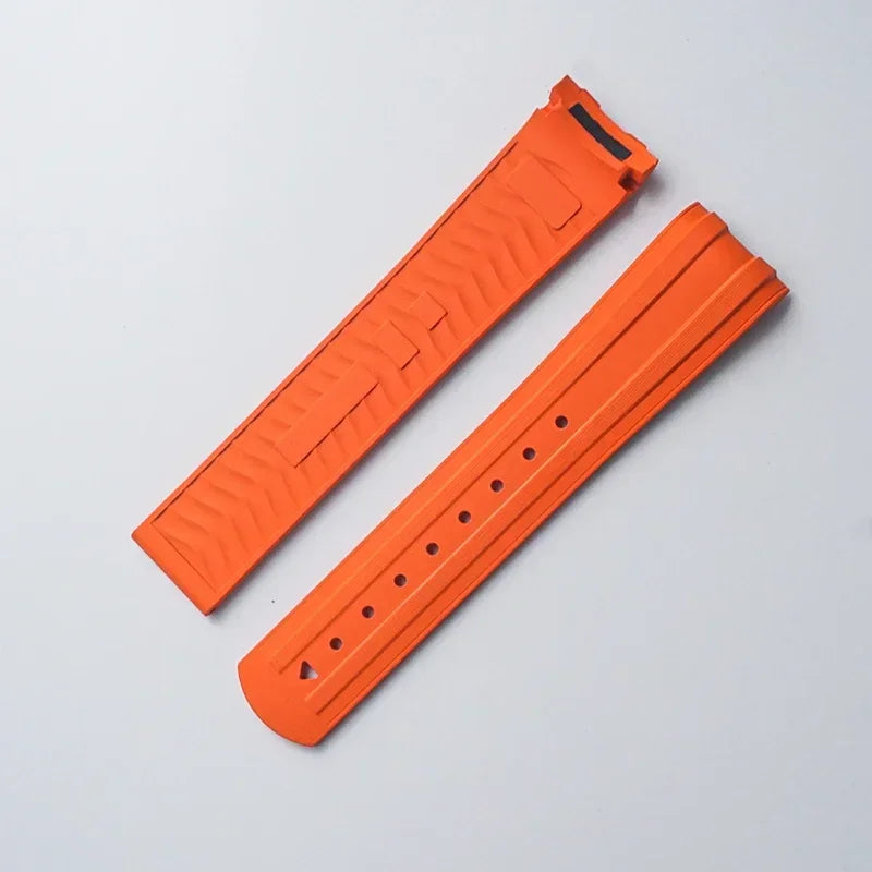 20mm Versatile Rubber Watch Strap | Custom Fit & Multi-Colors