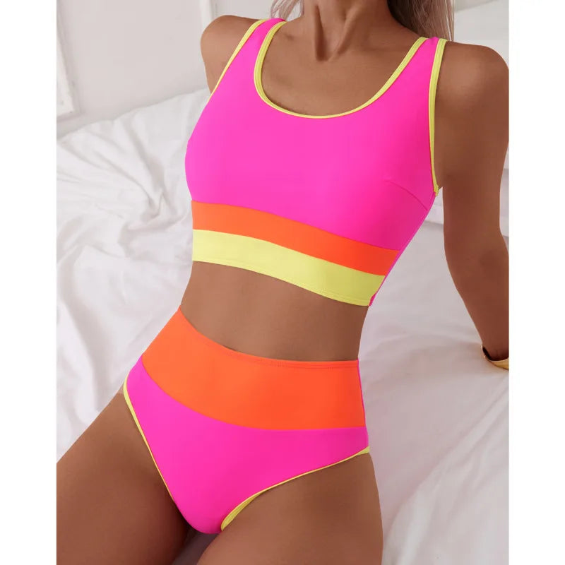 Sexy High Waist Bikinis | Trendy Women's Swimwear for Summer