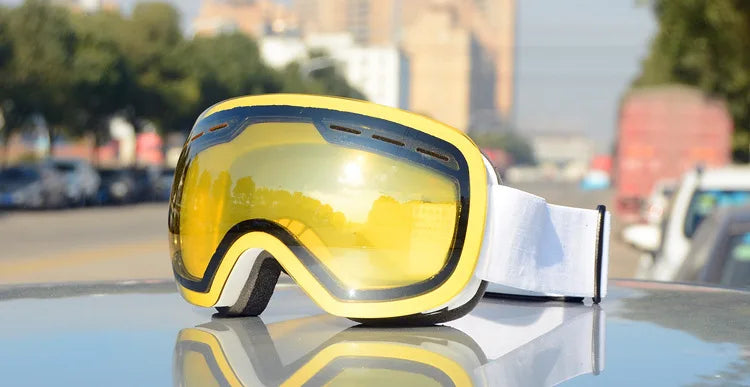 Premium Ski Goggles with Anti-Fog & UV400 Protection