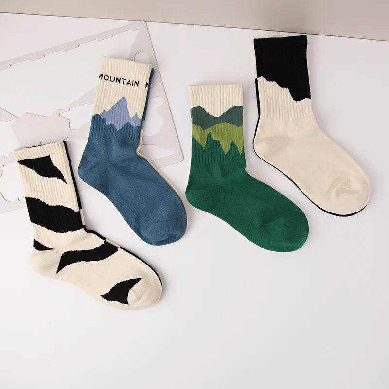 Asymmetrical Men’s Socks | Trendy Hip Hop Style for All