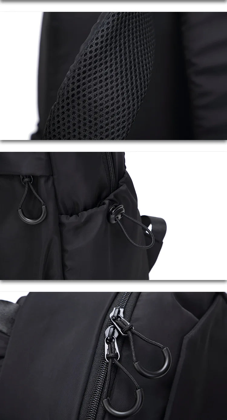 Stylish Small Men's Backpack for School & Outdoor Adventures