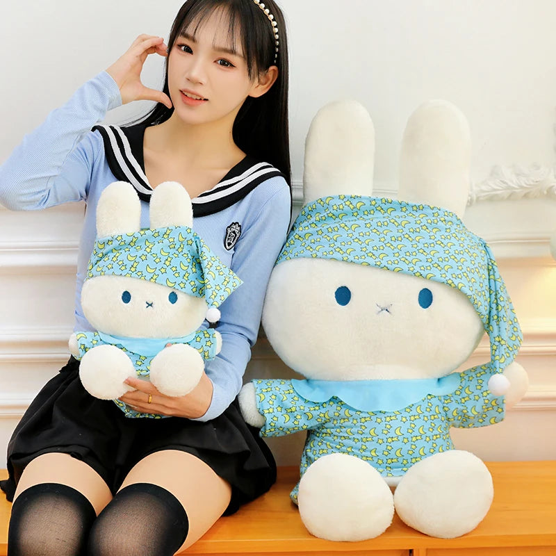 Large Plush Rabbit Pajamas Toy | Cuddle Companion for Kids