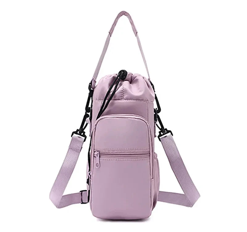 Portable Water Bottle Bag | Insulated Thermal Mugs with Strap