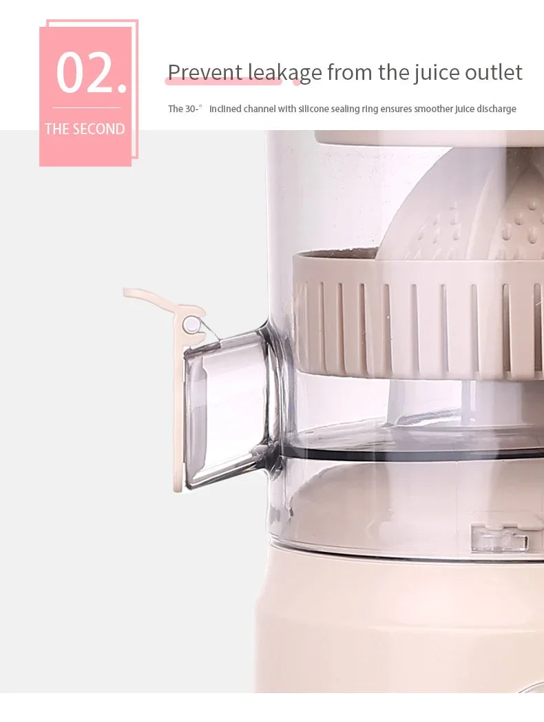 Portable Electric Orange Juicer | Citrus Juice Extractor & Blender