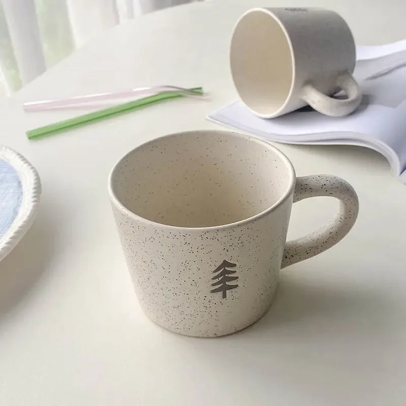 Kawaii Japanese Ceramic Mug | Cute Coffee & Tea Cup for Gifts
