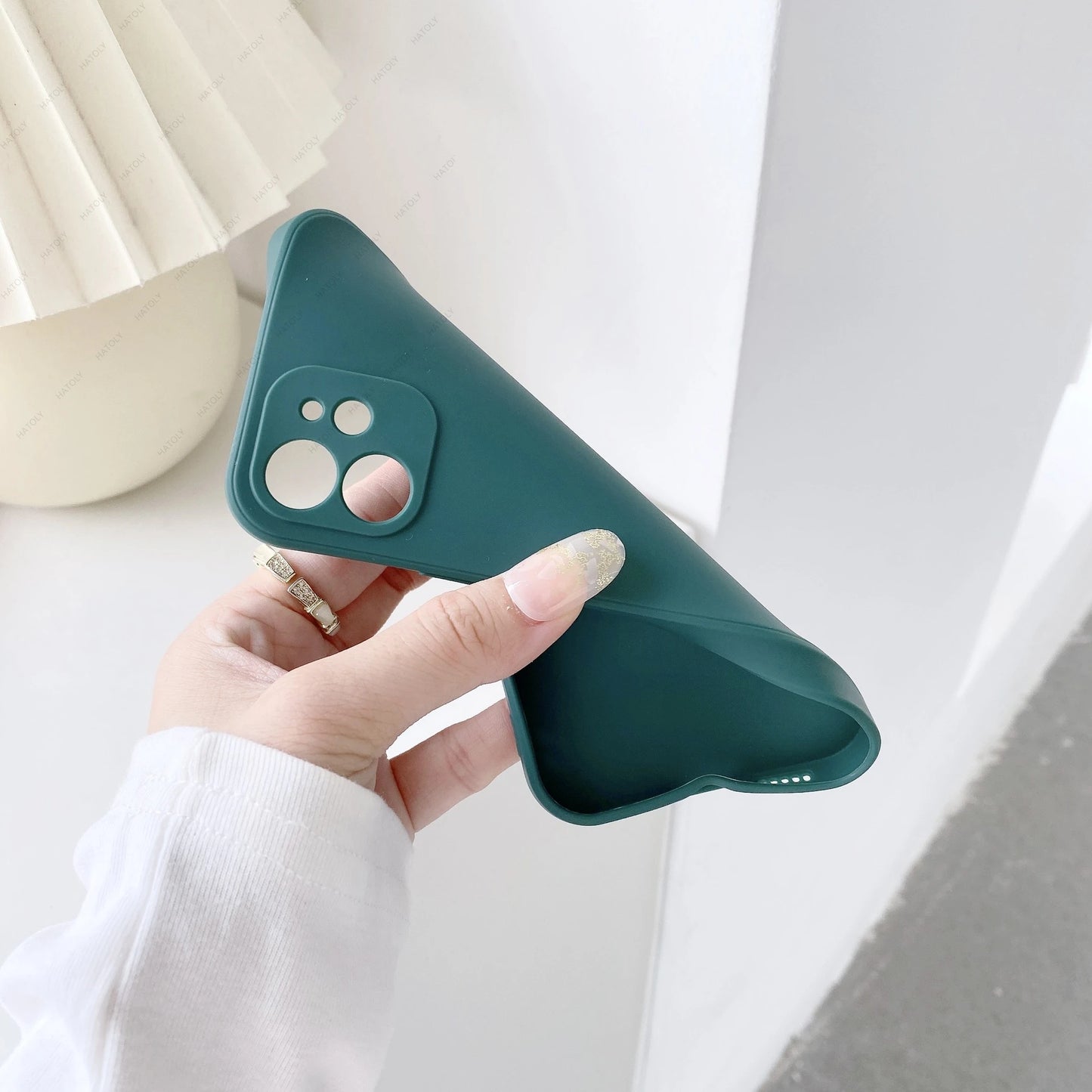 Colorful Drop-Resistant Silicone Case for Honor X8c | Stylish Protection