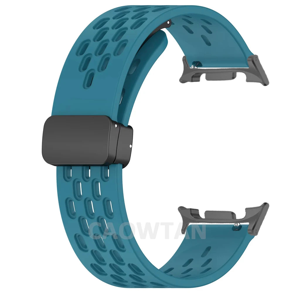 Breathable Sports Silicone Strap for Galaxy Watch | Magnetic Clasp