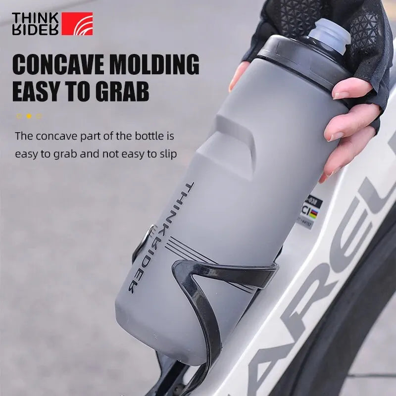 Large Capacity Bicycle Water Bottle | Portable Cycling Hydration