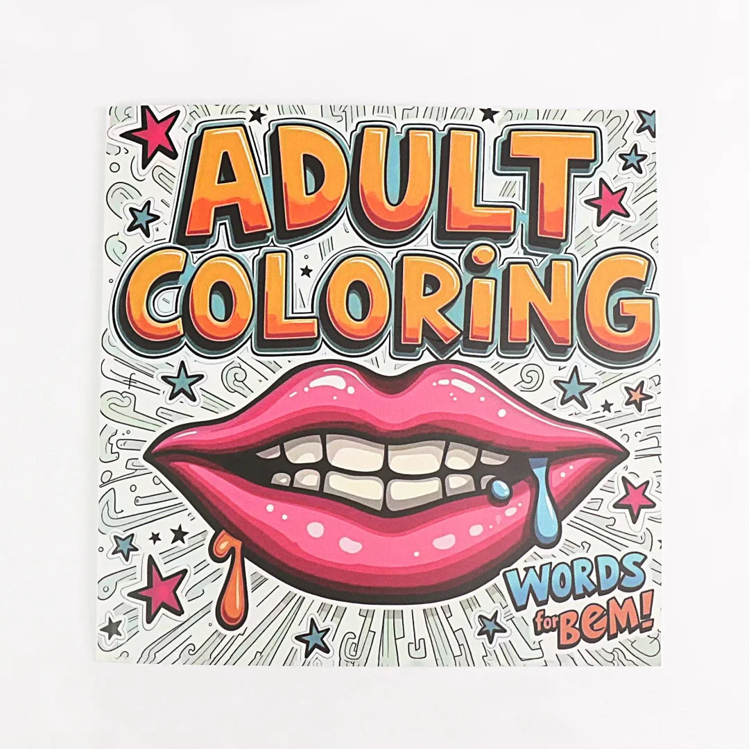 Funny Graffiti Mandala Coloring Book | Relaxing Gift for All Ages