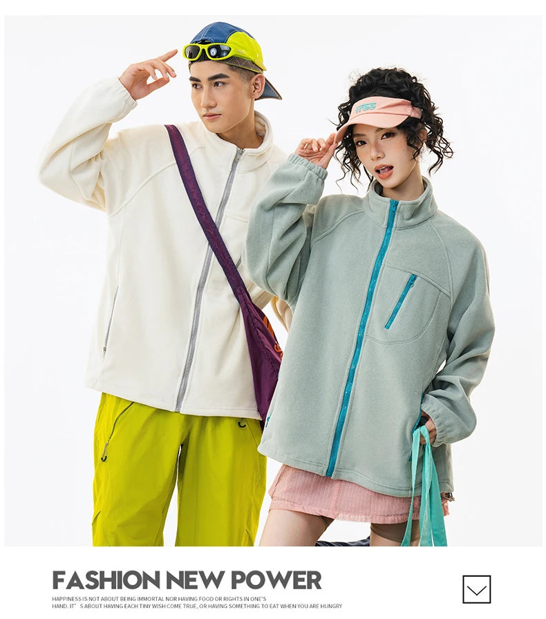 Lightweight Waterproof Fleece Jacket for Outdoor Adventures