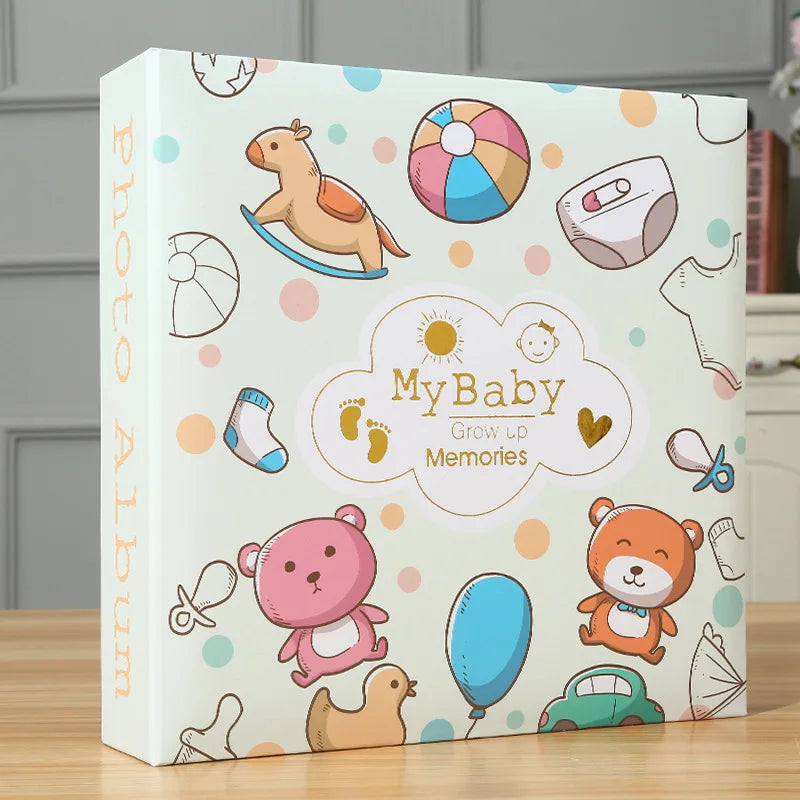 6-Inch Cartoon Photo Album | Cherish Your Baby Memories