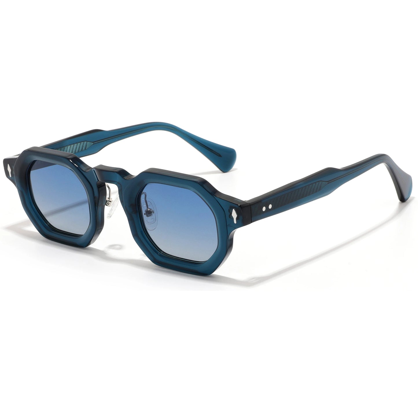Stylish Hexagonal Acetate Eyeglasses Frames for Men & Women