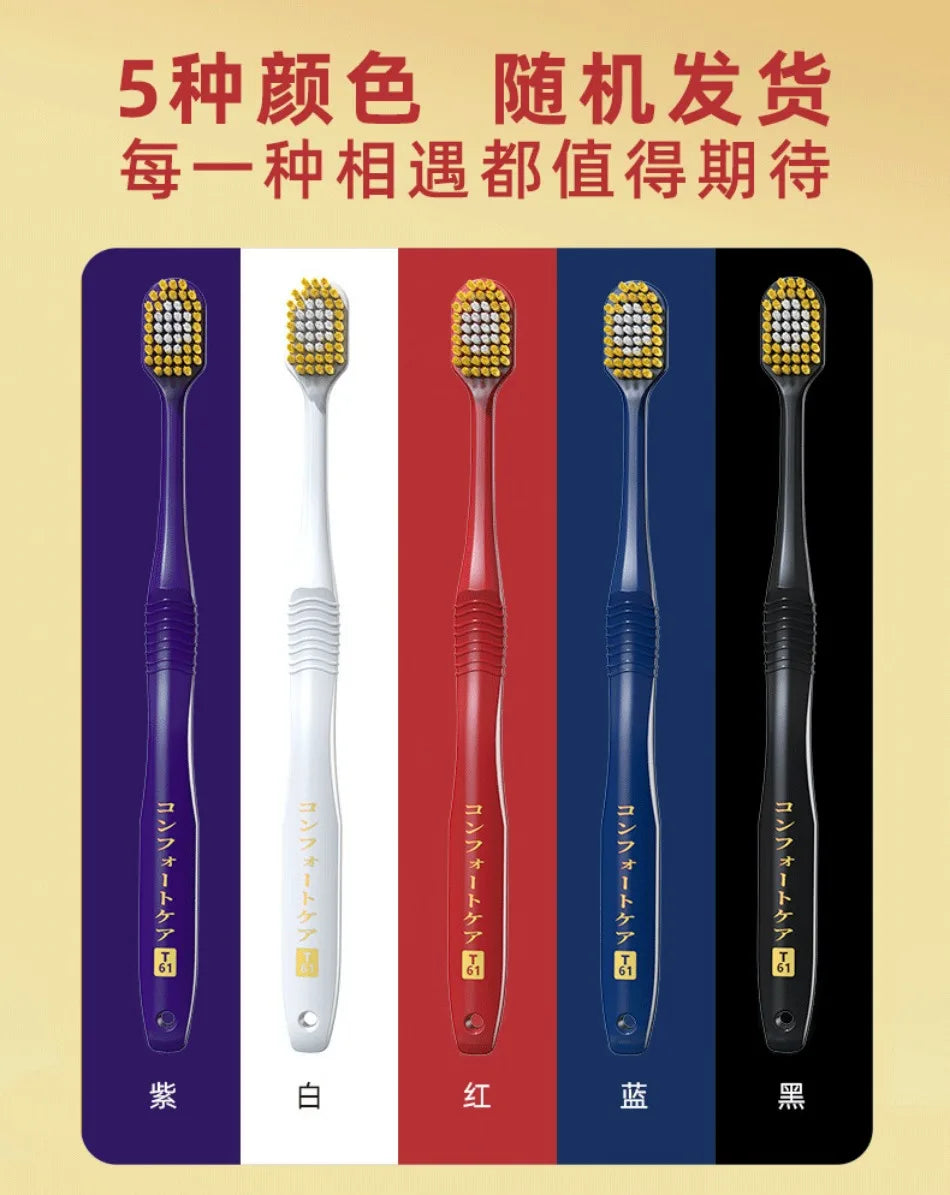 10pcs Ultra Soft Toothbrushes for Adults | Orthodontic Oral Care