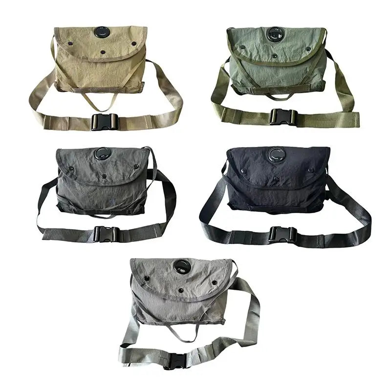 Stylish Men's and Women's Crossbody Messenger Bag | Casual Nylon Tote