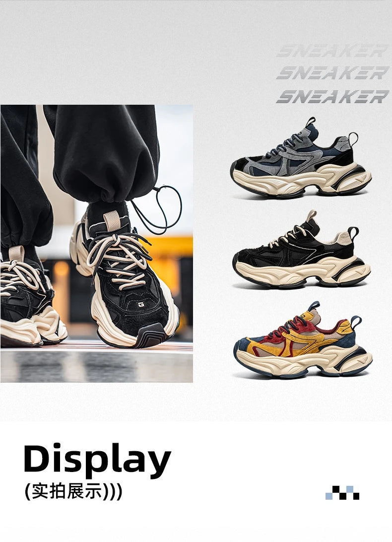 Comfortable & Stylish Male Platform Sneakers for Every Occasion