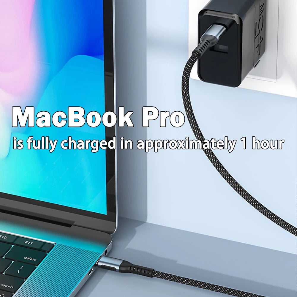 Ultra Fast Charging USB-C Cable | High-Speed 100W Charger