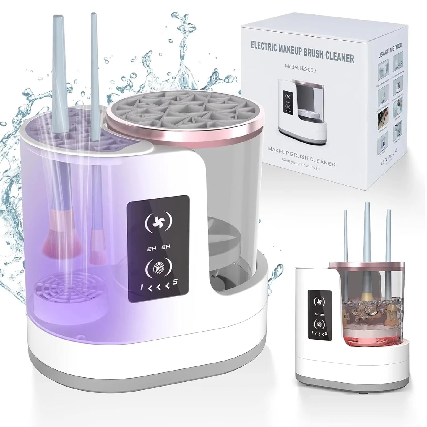 3 in 1 Electric Makeup Brush Cleaner & Dryer | Ultimate Beauty Tool